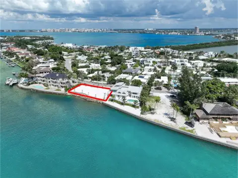 Gulf Frontage Lido Key Land