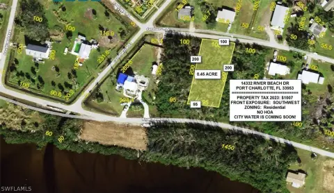 Riverfront Land in Port Charlotte
