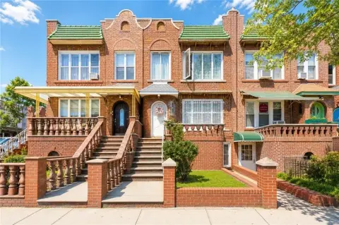 Brick Two-Family with Rear Garage