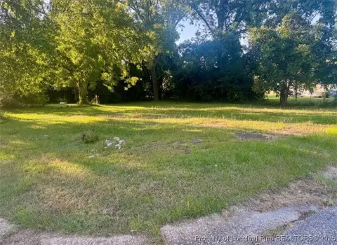 Residential Corner Lot in Fayetteville