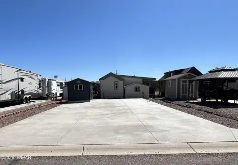 Concreted RV Lot with Storage