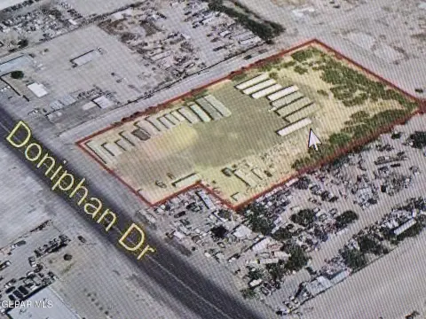Fenced Commercial Land