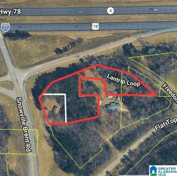 Commercial Land with Interstate Frontage