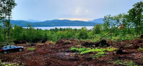 Secluded Land with Lake Views