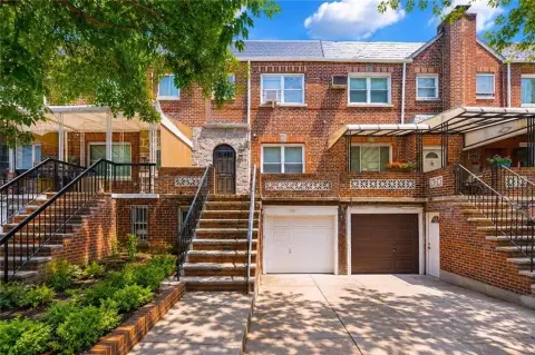Attached Two-Family Brick Duplex with Garage