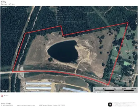 40+ Acre Land with Railroad