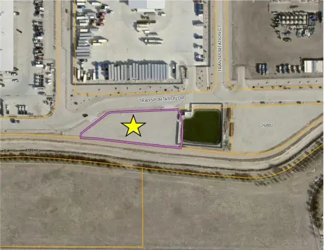 Fenced Industrial Land