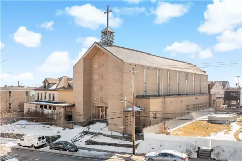 Church Property with Open Gathering Spaces