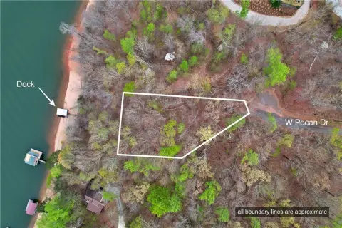 Lake Hartwell Waterfront Lot