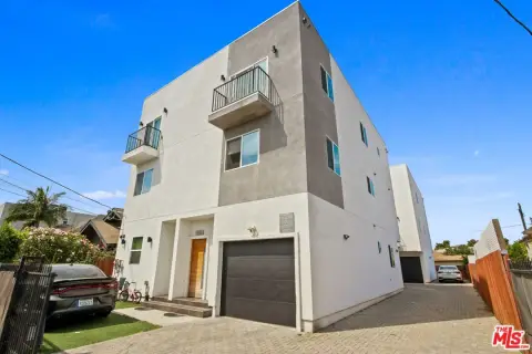 Modern Fourplex with Balconies