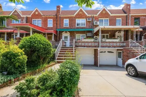 Attached Brick Single-Family Home