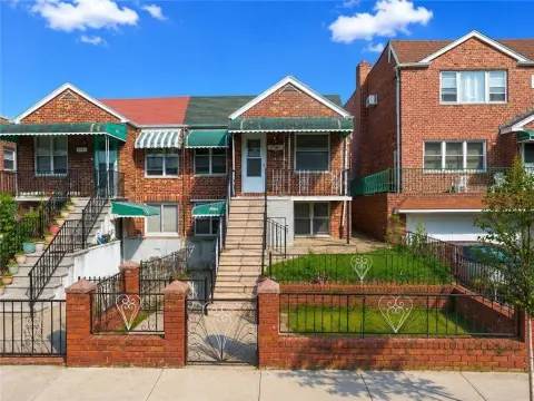 Semi-Detached Two-Unit Brick Home