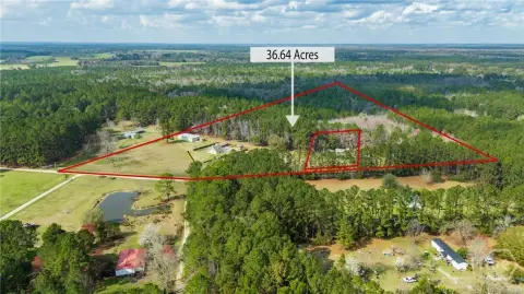 Private Acreage with Electric Workshop