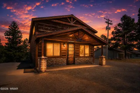 Storefront Building with Covered Patio