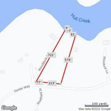 Waterfront Lot on Hull Creek