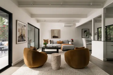 Duplex with Two-Car Garages