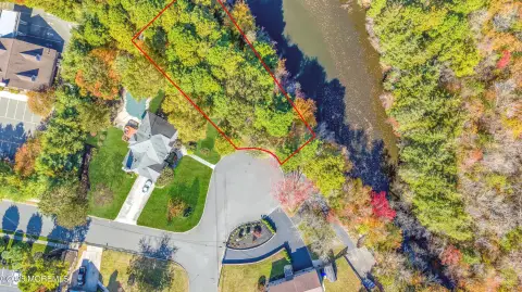 Serene Wooded Lot in Brick