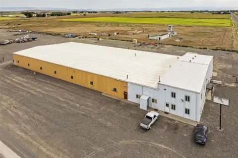 Manufacturing Building With Yard