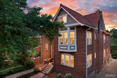 Three-Story Brick Multifamily Building