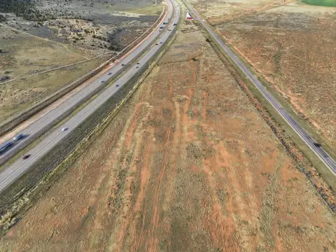 Flat Commercial Development Land