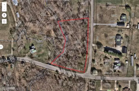 Wooded Corner Lot in Lexington