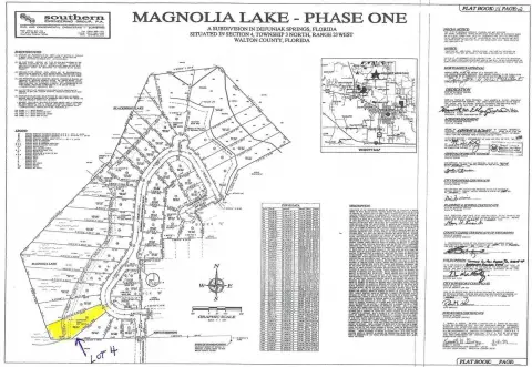 Waterfront Lot on Magnolia Lake