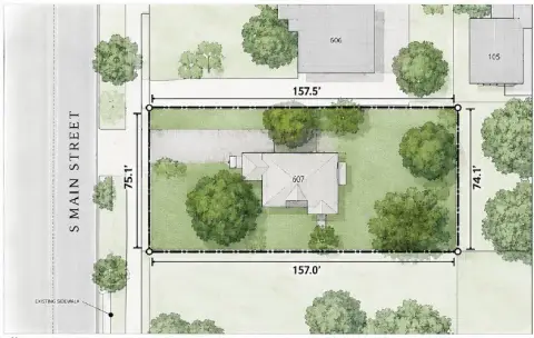 Town Center Development Land