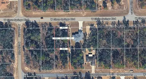 Citrus Springs Buildable Vacant Land