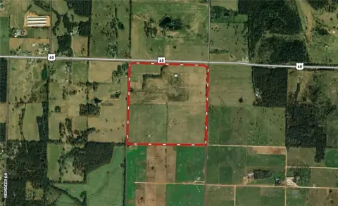 Working Farm With Hay Barn