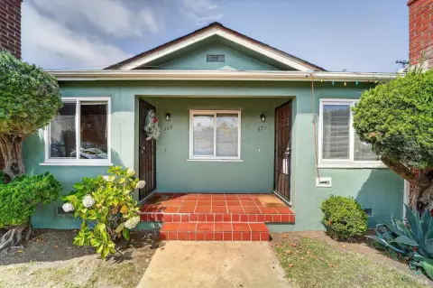 Corner-Lot Duplex with Garages