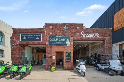 Updated Storefront with Scooter Business