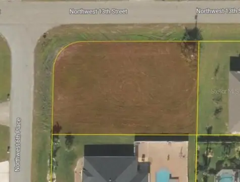 Cleared Corner Lot in Cape Coral