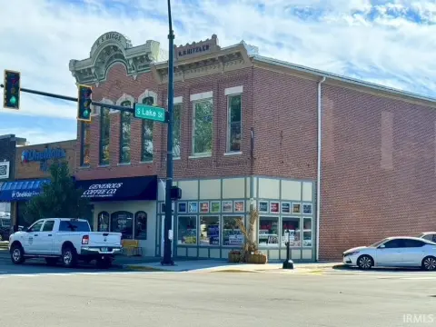 Downtown Warsaw Corner Building