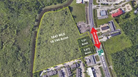 Commercial Land with Boulevard Frontage