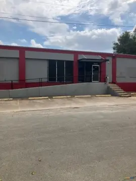 Office Building with Fenced Bay
