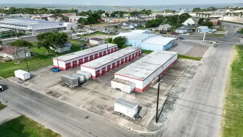 Self-Storage Facility with Cinder-Block Units