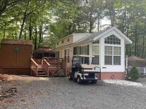 Park Model RV in Vacation Community