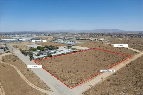 Hesperia Industrial Land For Lease