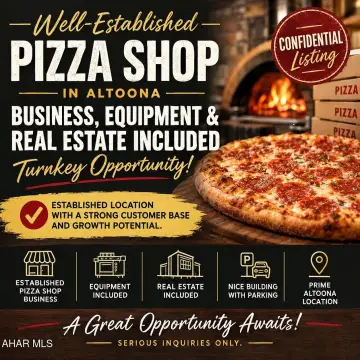 Pizza Shop with Equipment