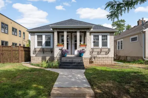 Side-by-Side Duplex with Garages