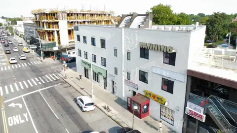 Corner Three-Story Storefront