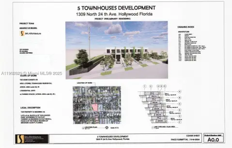 Duplex with Townhome Development Plans