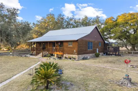 Equestrian Ranch with Log Cabin