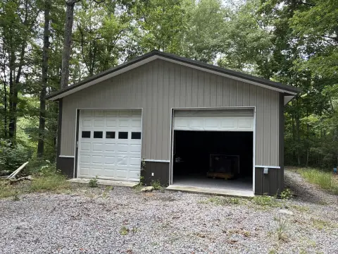 Wooded Land with Insulated Workshop