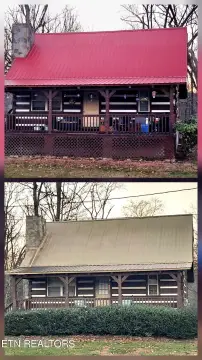 Riverfront Cabins in Cosby, TN