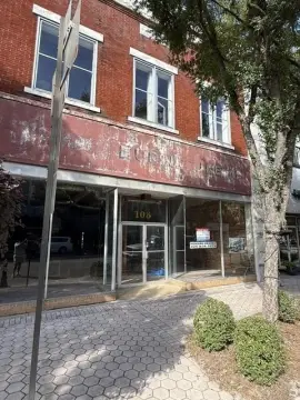 Mixed-Use Brick Building