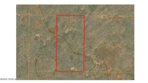 Remote Land Near Petrified Forest