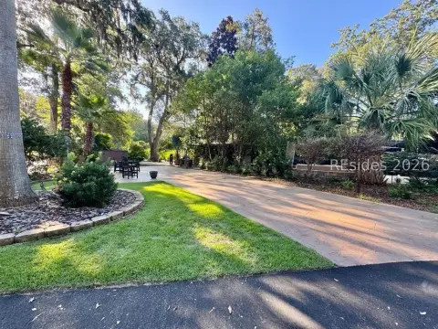 Motorcoach Resort Site with Concrete Pad