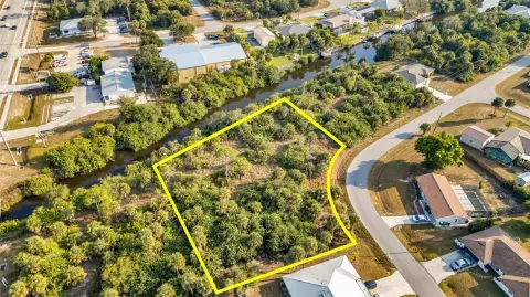 Waterfront Lots in Port Charlotte