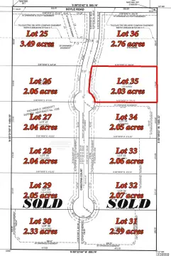 Country Lot with Acreage